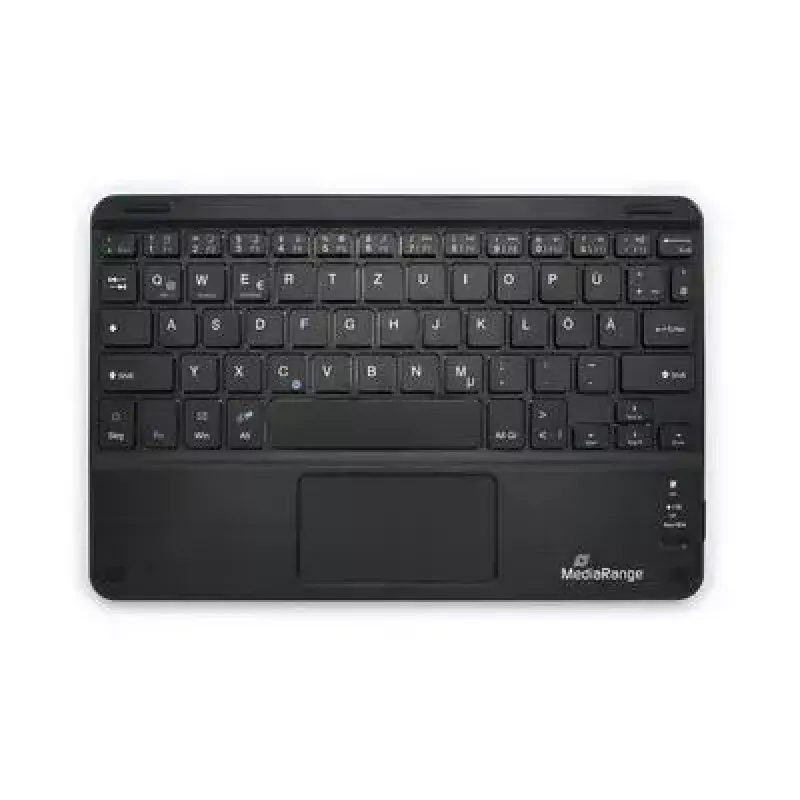 Belaidė klaviatūra MediaRange MROS130 Office Bluetooth QWERTZ vokiška šveicariška juoda