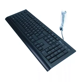 Klaviatūra MediaRange MROS101 Office USB QWERTZ vokiška juoda