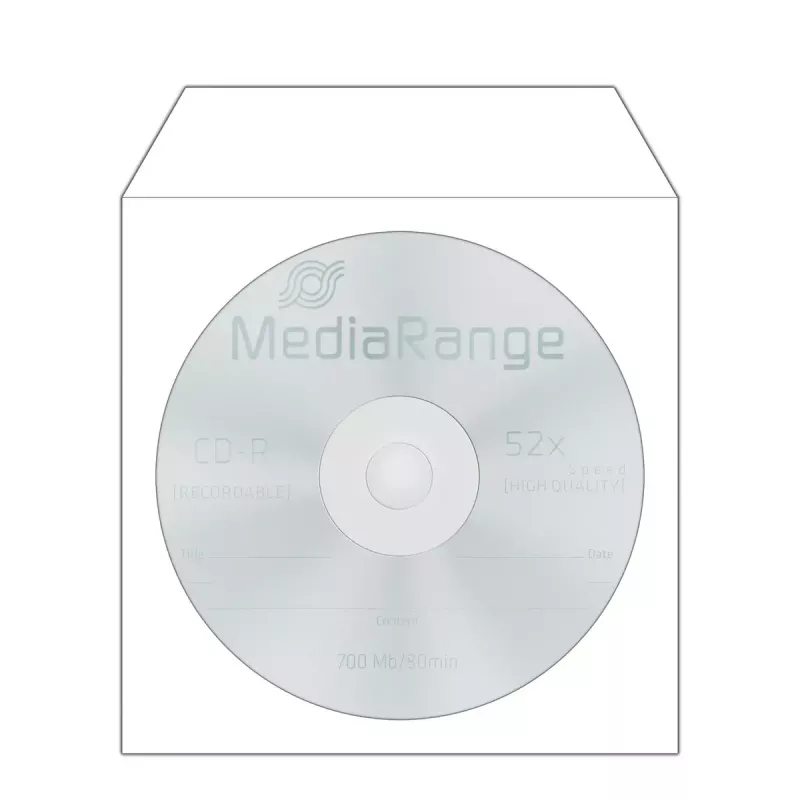 Vokas diskui MediaRange BOX65 (baltas, 50 vnt.)