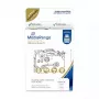 Plastikinė juostos kasetė MediaRange TZ-211 (6 mm, 8 m, balta/juoda)