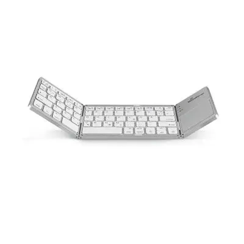 Klaviatūra MediaRange MROS133 Office Bluetooth QWERTZ Šveicariška Vokiška Sidabrinė