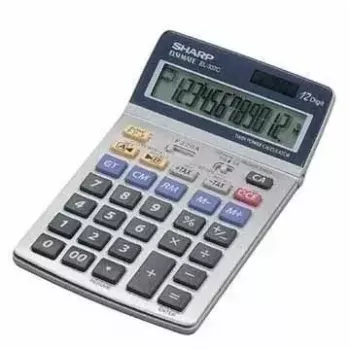 Skaičiuotuvas stalinis finansinis Sharp EL-337C