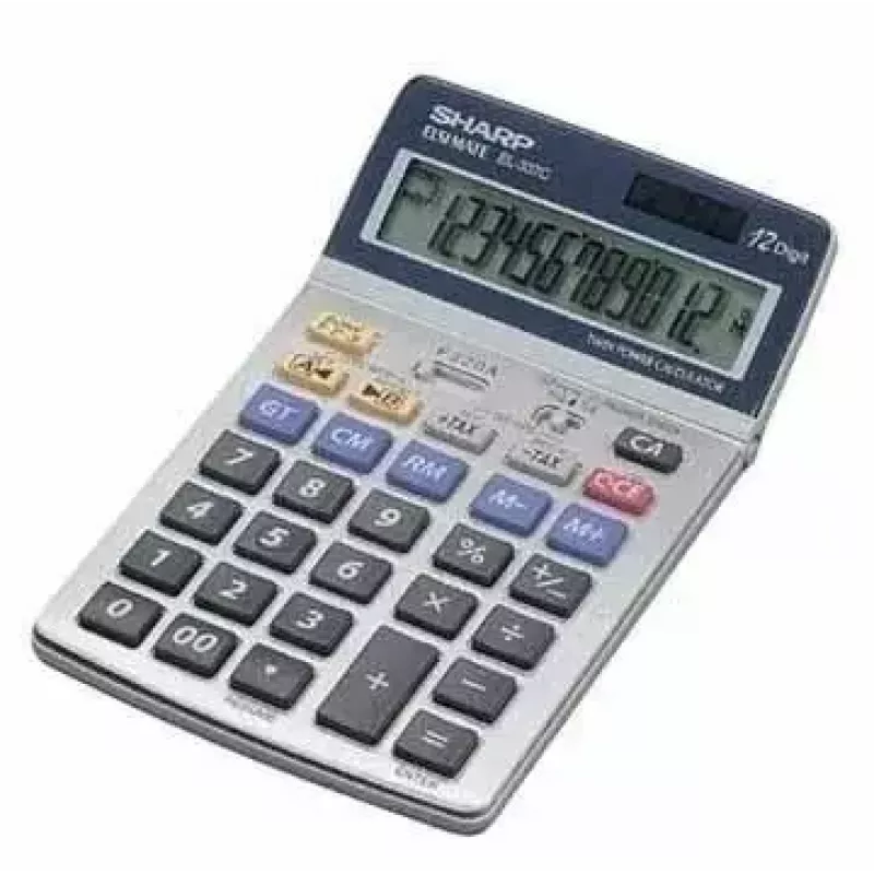 Skaičiuotuvas stalinis finansinis Sharp EL-337C