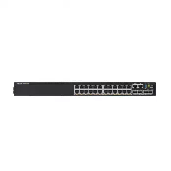 DELL N2224PX-ON valdomas L3 2.5G Ethernet (100/1000/2500) Power over Ethernet (PoE) jungiklis 1U juodas