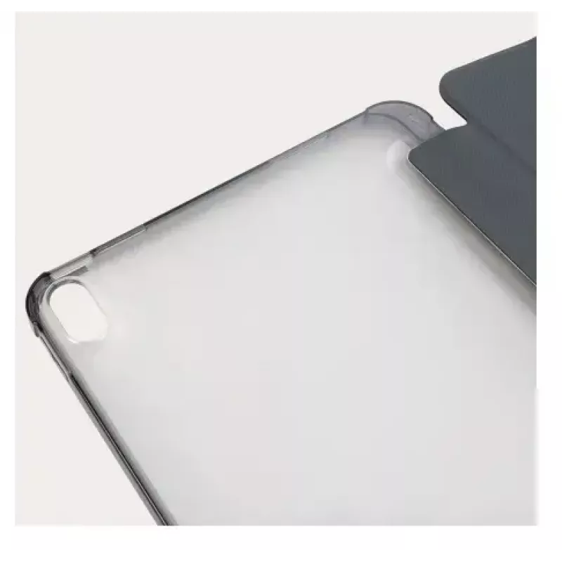 Folio dėklas Tucano Satin iPad 10,9 colio 2022 pilkai permatomas