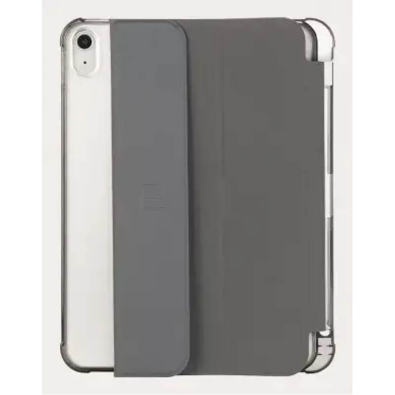 Folio dėklas Tucano Satin iPad 10,9 colio 2022 pilkai permatomas