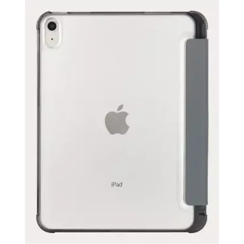 Folio dėklas Tucano Satin iPad 10,9 colio 2022 pilkai permatomas