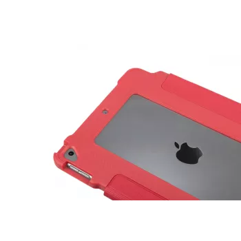 Apsauginis dėklas su dangteliu TUCANO ALUNNO, skirtas Apple iPad 10,9 colio (7–10 kartos) – tvirtas, raudonas, 370 g