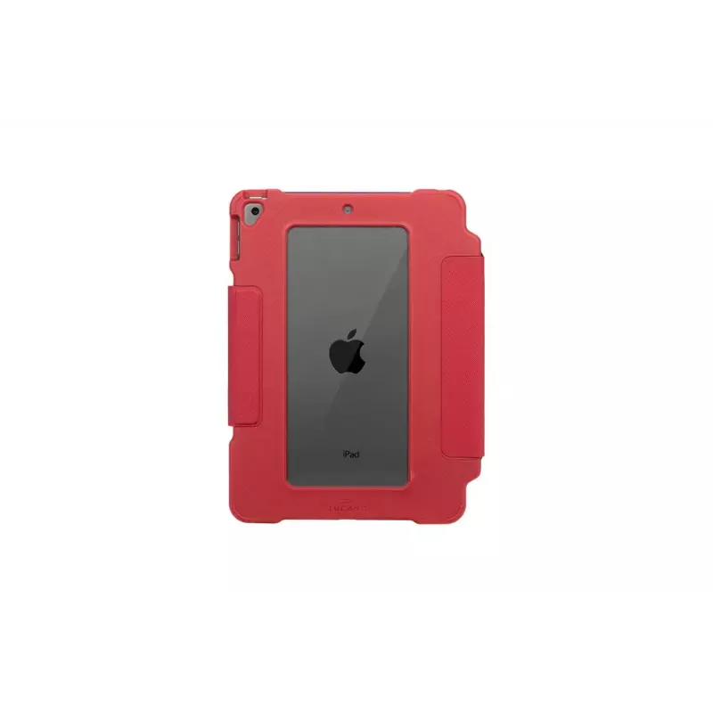 Apsauginis dėklas su dangteliu TUCANO ALUNNO, skirtas Apple iPad 10,9 colio (7–10 kartos) – tvirtas, raudonas, 370 g