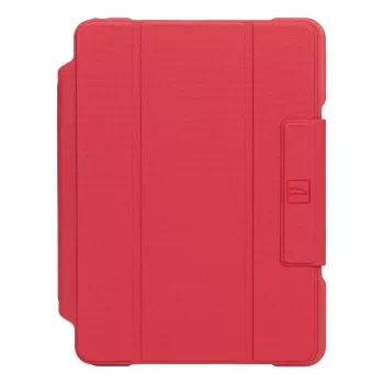 Apsauginis dėklas su dangteliu TUCANO ALUNNO, skirtas Apple iPad 10,9 colio (7–10 kartos) – tvirtas, raudonas, 370 g