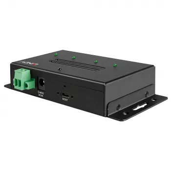 USB šakotuvas Lindy 4 prievadų USB 3.2 Gen 2 Type C metalinis