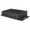 USB šakotuvas Lindy 4 prievadų USB 3.2 Gen 2 Type C metalinis