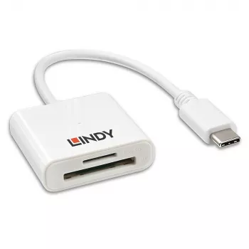 Lindy USB 3.1 Type C SD/microSD kortelių skaitytuvas