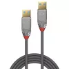Lindy 36627 USB kabelis USB 3.2 Gen 1 (3.1 Gen 1) 2 m USB A pilkas