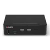 Lindy 2 prievadų DisplayPort 1.4, USB 3.0 ir garso KVM jungiklis
