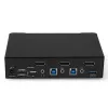Lindy 2 prievadų DisplayPort 1.4, USB 3.0 ir garso KVM jungiklis