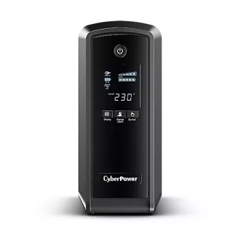 Nepertraukiamo maitinimo šaltinis CyberPower CP550EPFCLCD, linijinis-interaktyvus, 0,55 kVA, 350 W, 6 AC lizdai