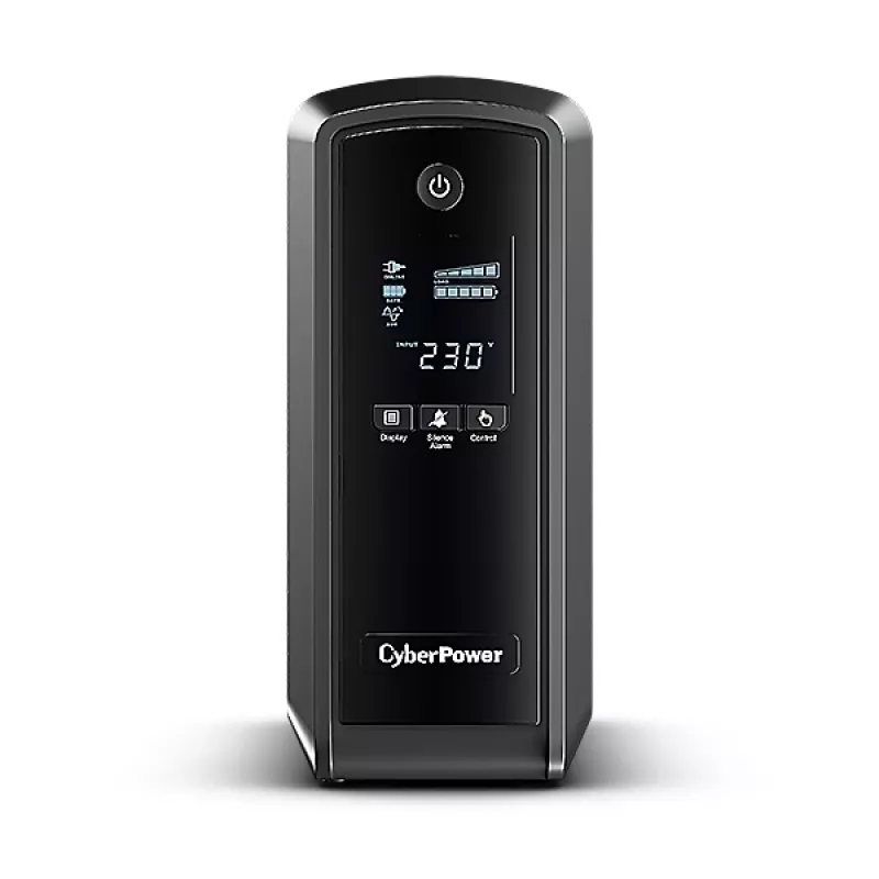 Nepertraukiamo maitinimo šaltinis CyberPower CP550EPFCLCD, linijinis-interaktyvus, 0,55 kVA, 350 W, 6 AC lizdai