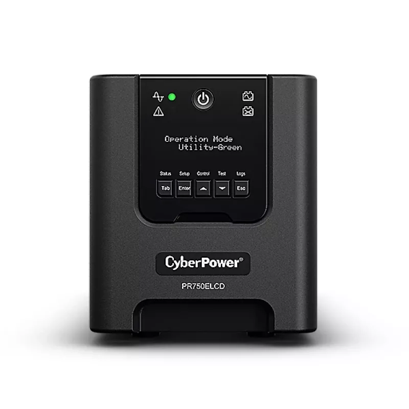 Nepertraukiamo maitinimo šaltinis CyberPower PR750ELCDGR linijinis-interaktyvus 0.75 kVA 675 W 4 kištukiniai lizdai