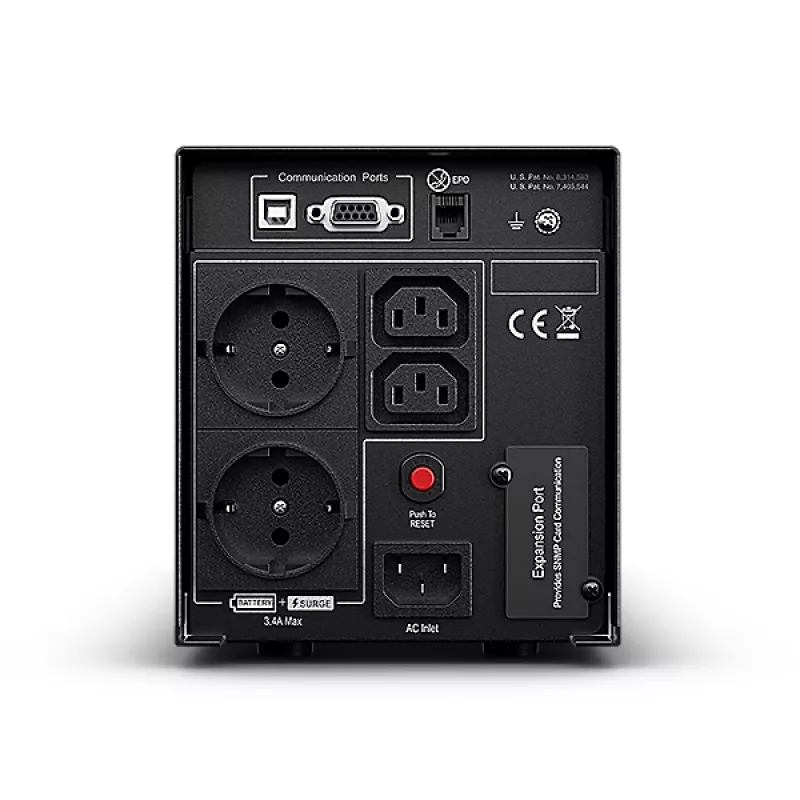 Nepertraukiamo maitinimo šaltinis CyberPower PR750ELCDGR linijinis-interaktyvus 0.75 kVA 675 W 4 kištukiniai lizdai