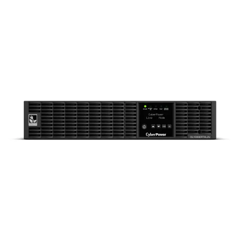 CyberPower OL1000ERTXL2U nepertraukiamo maitinimo šaltinis (UPS) Dvigubos konversijos (Online) 1 kVA 900 W 8 lizdai