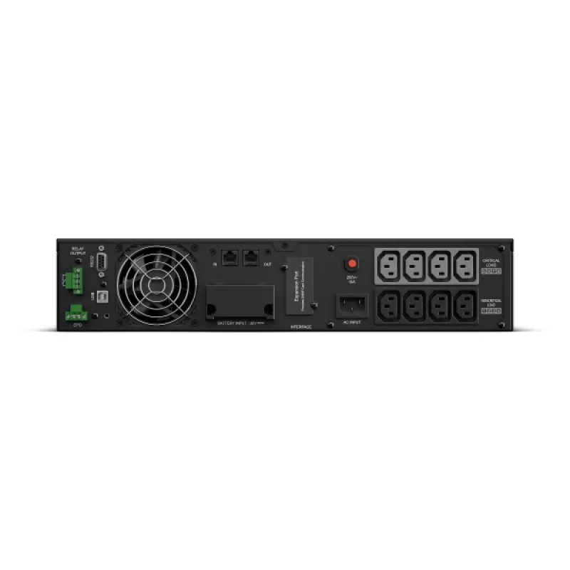 CyberPower OL1000ERTXL2U nepertraukiamo maitinimo šaltinis (UPS) Dvigubos konversijos (Online) 1 kVA 900 W 8 lizdai