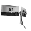 Dvigubo monitoriaus laikiklis Durable 508523 sidabrinis