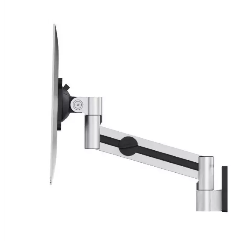 Durable 509023 PRO monitoriaus sieninis laikiklis su svirtimi 1 monitoriui 21-27 colių, VESA 75x75/100x100, 3-8 kg, aliuminis