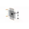 Laikiklis monitoriui Durable 509423 27 colių sieninis sidabrinis 8 kg