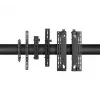 Montavimo bėgelis B-TECH BT8390-100/B V2 – aliuminis, juodas, 1000 mm ilgio, 30 mm gylio
