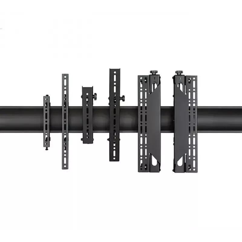 Montavimo bėgelis B-TECH BT8390-100/B V2 – aliuminis, juodas, 1000 mm ilgio, 30 mm gylio