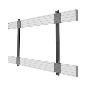 B-Tech SYSTEM X dvigubas bėgelis laikiklis BT8390 - 19 mm nuo sienos