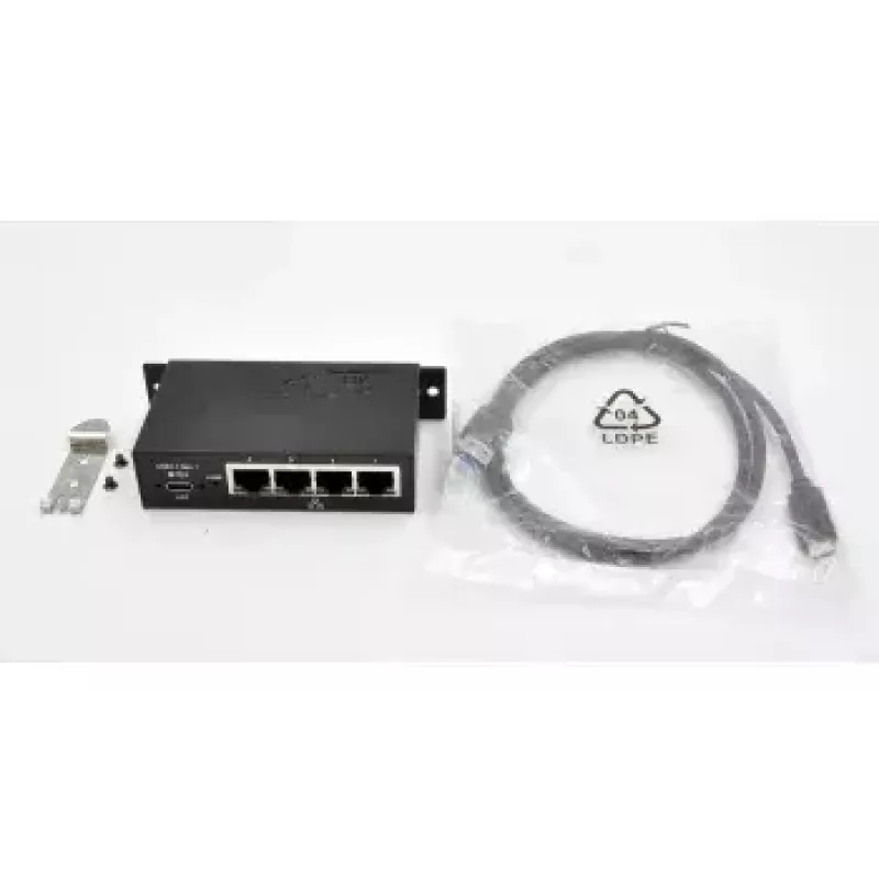 USB tinklo adapteris EXSYS EX-1330M 4x Gigabit Ethernet