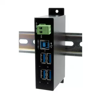 USB 3.2 Gen1 4 prievadų šakotuvas EXSYS EX-1504HMS