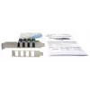 EXSYS EX-11194 4 prievadų USB 3.2 Gen 1 PCIe kortelė su savaiminiu maitinimu 3A Renesas