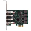 EXSYS EX-11194 4 prievadų USB 3.2 Gen 1 PCIe kortelė su savaiminiu maitinimu 3A Renesas