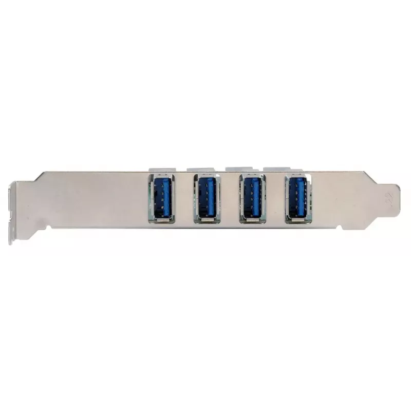 EXSYS EX-11194 4 prievadų USB 3.2 Gen 1 PCIe kortelė su savaiminiu maitinimu 3A Renesas