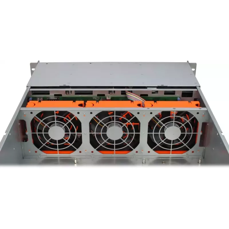 Serverinis korpusas Inter-Tech 3U-3416 Rack Juodas