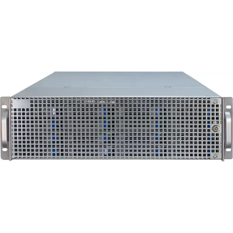 Serverinis korpusas Inter-Tech 3U-3416 Rack Juodas