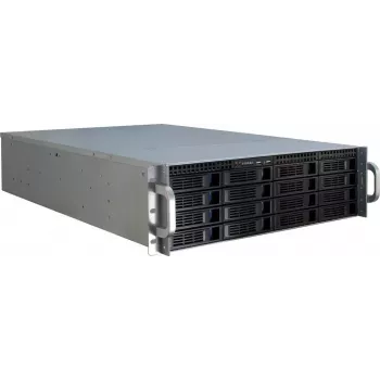 Serverinis korpusas Inter-Tech 3U-3416 Rack Juodas