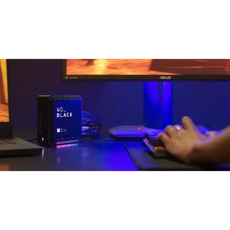 SSD Western Digital D50 Laidinis Thunderbolt 3 Juodas