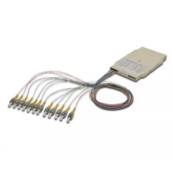 Splice kasetė Digitus A-96911-02-UPC su 12 pigtailų ST OS2
