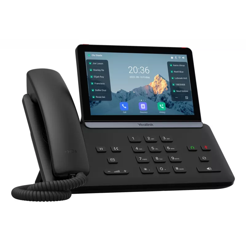 Yealink SIP-T88W VoIP telefonas su jutikliniu ekranu ir HD garsu