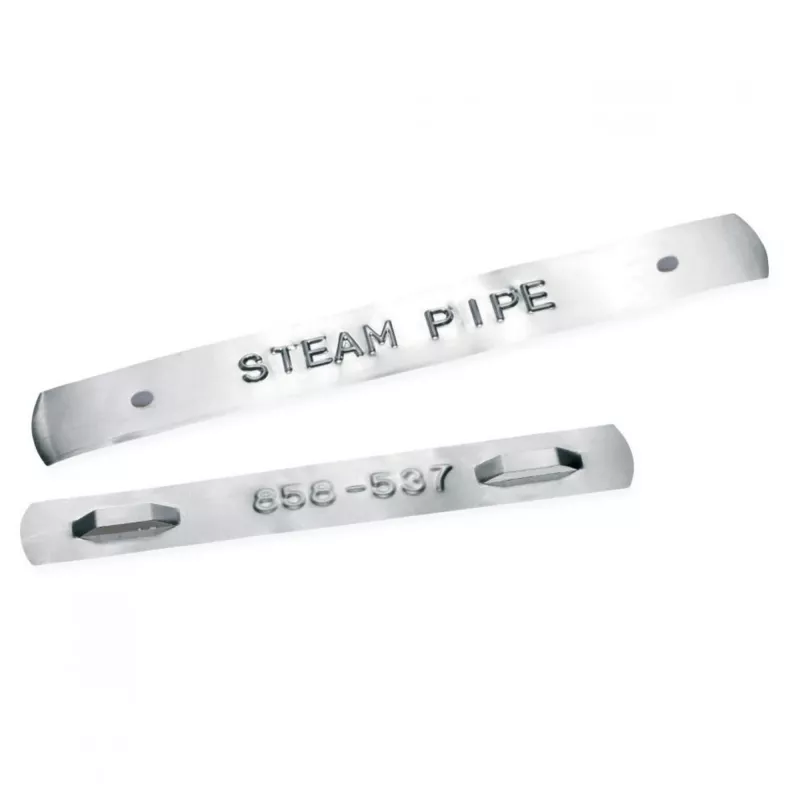 DYMO 12mm nerūdijančio plieno nelipni juostelė etiketėms