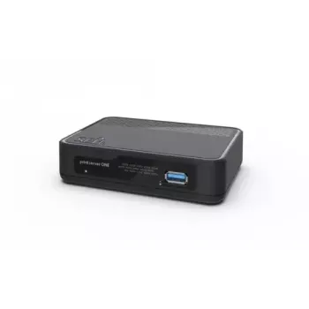 SEH printserver One – belaidis spausdinimo serveris, Ethernet LAN, juodas, 10/100/1000 Mbit/s