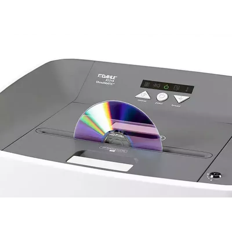 Popieriaus smulkintuvas Dahle ShredMATIC 300 mikro pjūvis 22 cm balta