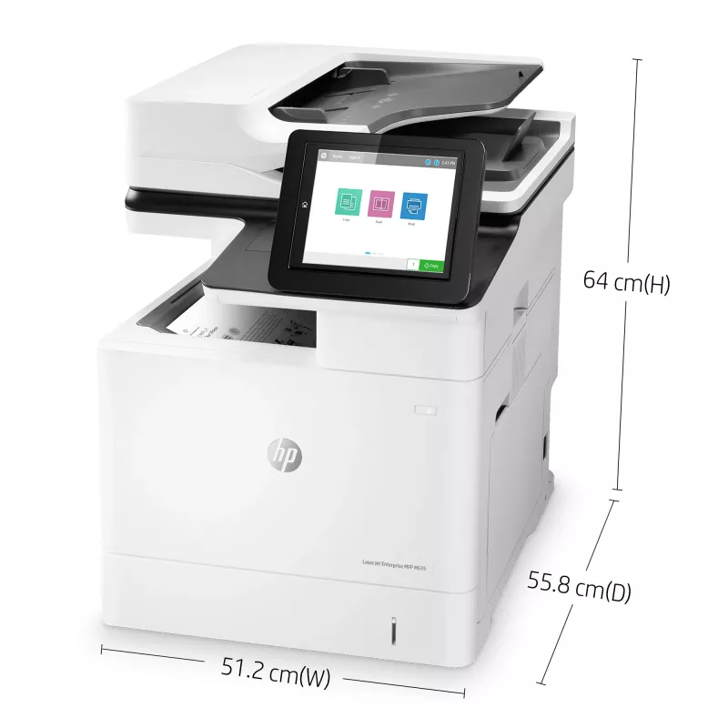 HP LaserJet Enterprise MFP M635h daugiafunkcis įrenginys, lazerinis, nespalvotas, A4, 1200 x 1200 DPI