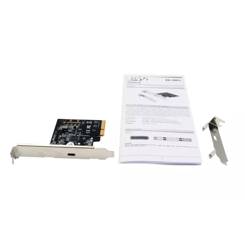 Vidinė sąsajos kortelė EXSYS EX-12011 USB 3.2 Gen 2