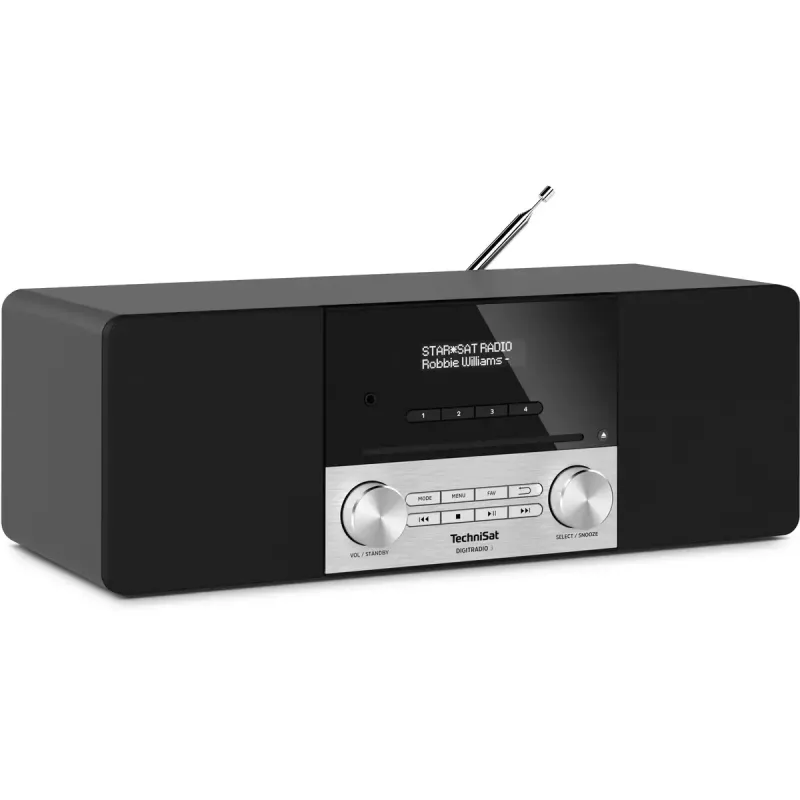 Radijo imtuvas TechniSat Digital Radio 3 juodas sidabrinis