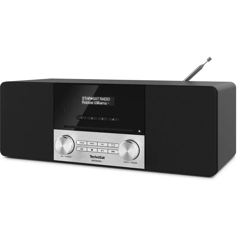 Radijo imtuvas TechniSat Digital Radio 3 juodas sidabrinis